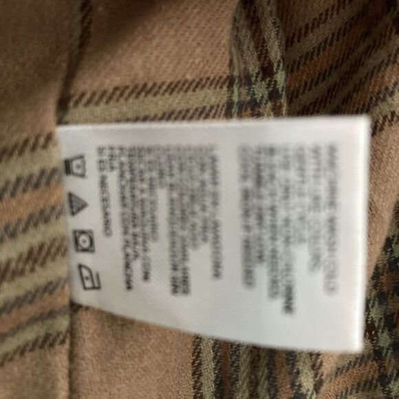 Weatherproof Men’s Flannel Lined Puffer Vest GREEN LARGE - Picture 7 of 16